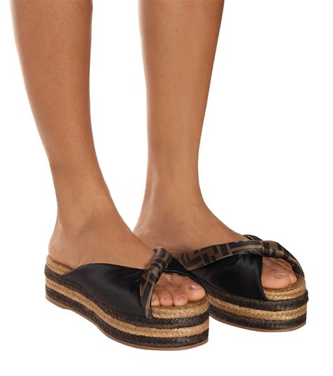 fendi womens espadrilles|women fendi sandals clearance.